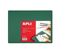 Apli Tapis de découpe 13566 PVC vert 300 x 220 x 2 mm (A1) – Plaque de coupe