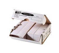 Apli 13567 - Etiquettes Blanches Affranchissement 155mm X 39mm - 1 Fronts
