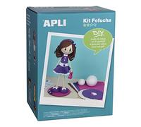 Apli 13606 Kit Poupée en Mousse Alice, Rose