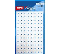 APLI Pochette 13931 - maxi-contenance 768 œillets de renfort blancs - Format familiale