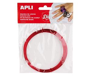 APLI 14097 Fil 1,5 mm 5 m Rouge