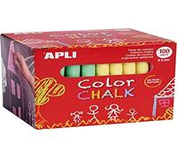 APLI Craies 14575 – Boîte de 100 couleurs assorties