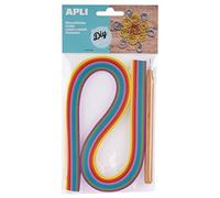 APLI 14792 - Kit Quilling Tons Assortis + Outil