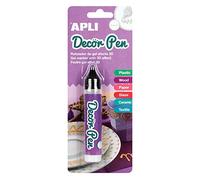 Apli 15010 Blister d'un feutre décor pen blanc finition métal