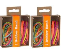 APLI 15150 - Bracelets caoutchouc de la gamme Fluor collection (Lot de 2)