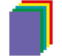 Papier A4 Couleurs Vives Assorties 100 Feuilles
