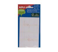 Apli 16 x 22-Mini étiquettes-Blanc-Lot de 96)