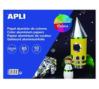 APLI Kids autocollants, Couleur Argent - 16649 - Version Espagnole