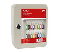 APLI Armoire à clés métallique pour 20 clés