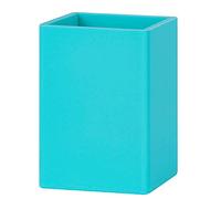 APLI 18449 - Pot à crayon en silicone de la gamme Nordik Collection - Couleur: Turquoise - Dimensions: 70*70*95mm