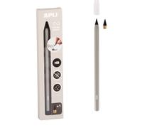 APLI 19802 Crayon infini avec corps gris, crayon éternel sans encre avec mine de recharge
