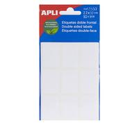 APLI 2553 - Borsa Etichette doppio frontale, 90 Pezzi