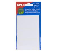 Apli 2558 - Pochette étiquettes double face