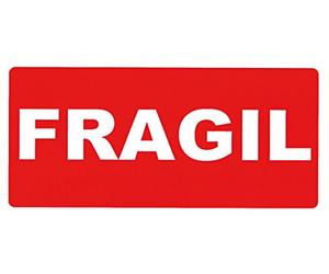 Apli 708714 Rouleau de 200 étiquettes « Fragil » (français non garanti) One size