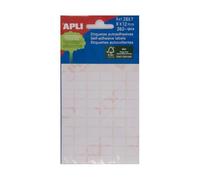 APLI 8 x 12 mm Mini Label - Blanc (lot de 360)