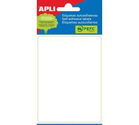 Apli 81 x 110 mm-Mini étiquettes-Blanc (Lot de 6)