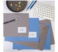 APLI Étiquettes adhésives permanentes blanches 105 x 74 mm 10 feuilles (80 étiq.) 12921
