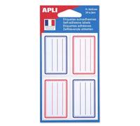 APLI-AGIPA 37923 Étiquette Adhésive Écolier 36x56mm Pochette 2 Lot de 4 Assorties