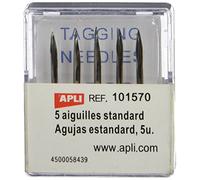 APLI Aiguille pistolet textile 44234 Standard plastique assorties