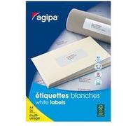 APLI Étiquettes Agipa 119619 - Multi-usage arrondies 199,6×144,5 mm Blanc - 50 pièces