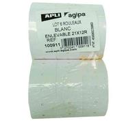 Apli-Agipa - Adhésif Permanent - Blanc - 21 X 12 Mm 1 Rouleau(X) Étiquettes