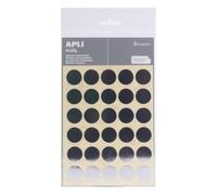 Generique Pochette de gommettes Apli kids 11809 – rondes métallisées Ø 20 mm – 3 feuilles