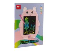 Apli Ardoise Lcd En Forme De Lapin, Ultralégère, Pour Dessiner Et Effacer Facilement