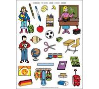 Apli Autocollants À Thème École, 75 Étiquettes 1 Unité(S)