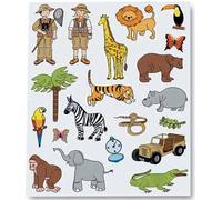Apli Autocollants À Thème Jungle, 66 Étiquettes 1 Unité(S)
