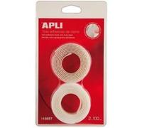 Apli Bande Auto-Agrippante Blanche 2X100 Cm G