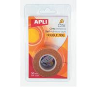 Apli 13385 - Ruban adhésif double face 30 mm x 10 m