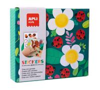 APLI Jeu de gommettes 18362 Coccinelle – Créatif et éducatif dès 3 ans