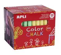 APLI Boîte de 100 Craies Assorties L 7,8 cm