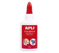 APLI Colle blanche 12848 – 40 g – Convient à un usage scolaire