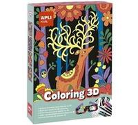 APLI - Coloring 3D - jeu de dessins, jeu de puzzle, jeu éducatif