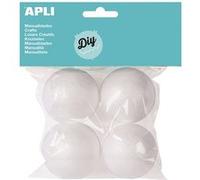APLI CREA PIEPSCHUIM BOLLEN - DIA 45MM - 4 ST G