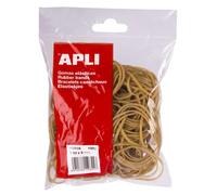 APLI Bracelets élastiques 12855 – 70% caoutchouc naturel, Ø 80×2 mm – Sachet 100 g