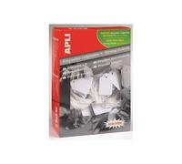 APLI Étiquettes à fil Kids 384 – blanches, fil blanc 9 x 24 mm – Boîte de 1000