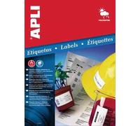 Apli Étiquettes Résistantes À L'humidité Ft 64,6 X 33,8 Mm, 480 Pièces, 24 Par Feuille, Boîte De 20 Feuil 1 Unité(S)