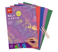 Apli Feuilles à Gratter Magiques Assorti 8 Unités