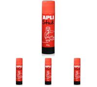Apli grand bâtonsde colle pour enfant Rouge 40 g (Lot de 4)