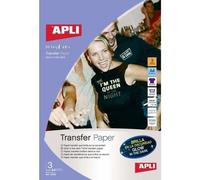 Apli Home - A4 (210 X 297 Mm) 3 Feuille(S) Dossier Avec Eurohole - Papier Phosphorescent Thermocollant