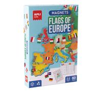 Apli Jouet éducatif European Flag Magnets
