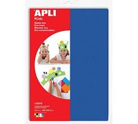 Apli Kids 12372 - Pochette de 10 feuilles de mousse EVA au format A4 - Diverses couleurs : rouge, jaune, gris, noir, orange, lilas, rose, blanc, vert et bleu.