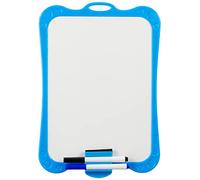 APLI KIDS 12916 - Ardoise rigide à double face (Un côté blanc et un côté avec carreau Sèyés) + 2 feutres effaçables et un effaceur