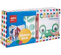 APLI Kids 14132 Mon Premier Livre Gommette Couleur