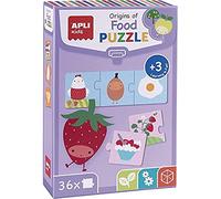 Apli kids 14360 - Puzzle sur Le thème de l'origine des Aliments - +3ans