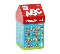 Apli Kids 14805 Puzzle Maisonnette ABC 40U, Multicolore