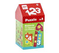 Apli Kids 14806 Puzzle Maisonnette 123 30U