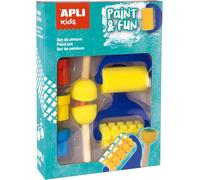 Apli Kids 15135 Kit De Tampons en Mousse Fleur Et Coeur